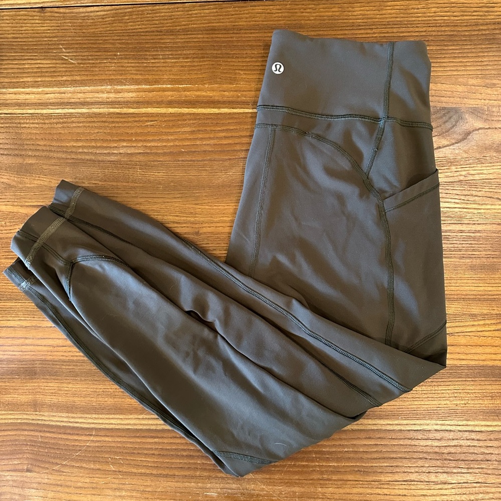 Lululemon Dark Green Leggings